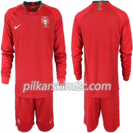 Koszulka Portugalia Dziecięca Główna Mistrzostwa Świata 2018 - Koszulki Piłkarskie(L/S)